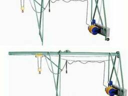 Подъемник строительный "Умелец М" 500 кг 
80 м без противовесов