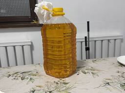 Подсолнечное не рафинированное масло холодного отжима