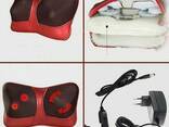 Подушка массажная роликовая с инфракрасным прогревом Massager Pillow - фото 3