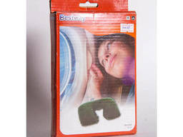 Подушка надувная под шею Flocked Air Neck Rest 37 х 24 х. ..