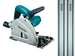 Погружная дисковая пила с 2 шинами 1,4 метра Makita SP6000-194368-5/2