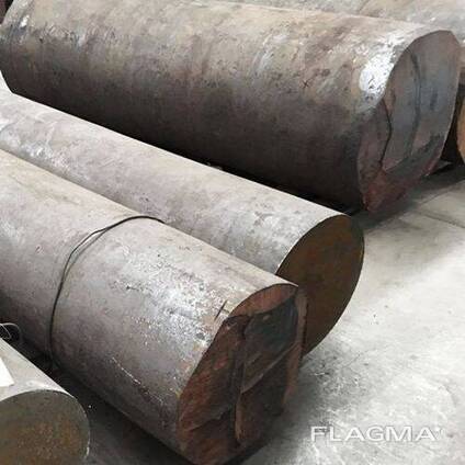 Поковка круглая стальная 160—1040 мм, марка 45; 20; 09Г2С в Астане
