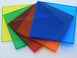 Поликарбонат монолитный прозрачный и цветной 2мм - 10мм