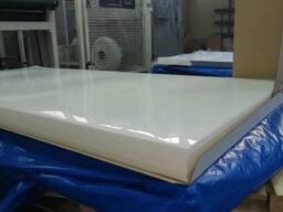 Полипропилен в листах, размер 815*1220 мм, толщина 1 мм, цвет белый, про-во
