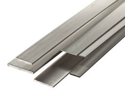 Полоса шина титановая Ширина: 40-65 мм, s= 6-35 мм, L= 1-2,6 мм, Марка: ОТ4; ВТ1-0