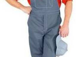 Полукомбинезон мужской Сити серый