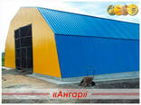 Полукруглые быстровозводимые ангары /склады/модульные здания - фото 1