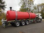 Полуприцеп-цистерна кислотовоз из стеклопластика от 20 куб. . м / Гарантия 20 лет. - фото 1