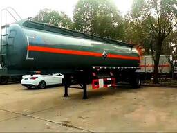 Полуприцеп-резервуар для перевозки жидкого, азота