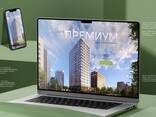 Портфолио для строительной / проектной компании. Презентация, коммерческое дизайн - фото 2