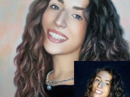 Портрет по фото на заказ недорого