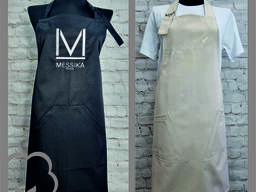 Пошив фартуков с логотипом, от 10 шт