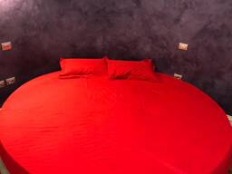 Постельное белье на круглую кровать