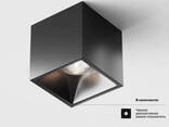 Потолочный светильник Alfa LED 4000K 1x12Вт 24° квадратный черный - фото 3