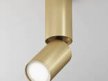 Потолочный светильник Focus S GU10 1x10Вт поворотный золотой - фото 3