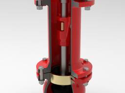 Пожарный гидрант Выс: 0,75-5000 мм, внутр. Диам. корп: 0,5-330 мм в Шымкенте