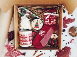 Праздничные наборы, боксы с логотипом, брендирование