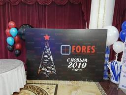 Пресс стена по индивидуальному заказу. Полный комплект:. ..