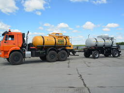 Прицеп-цистерна кислотовоз из стеклопластика / Гарантия 20 лет.