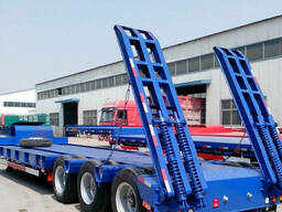 Прицеп-трал, низкорамный.