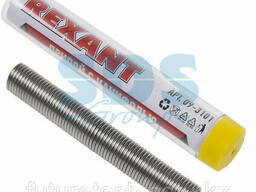 Припой с канифолью Rexant, 10 г, d=1.0 мм (Sn60 Pb40 Flux. ..