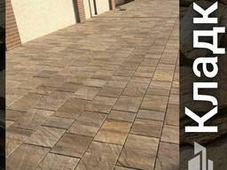 Природный камень, плитняк.