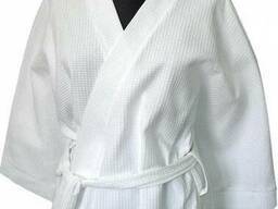 Вафельные халаты, собственный пошив