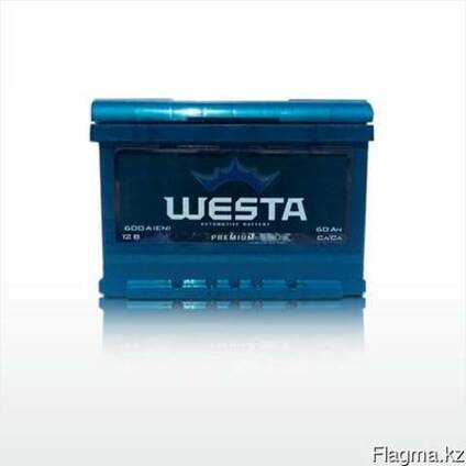 Продается аккумулятор марки WESTA 62 A/h