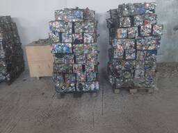 Продам прессованные алюминиевые банки б/у