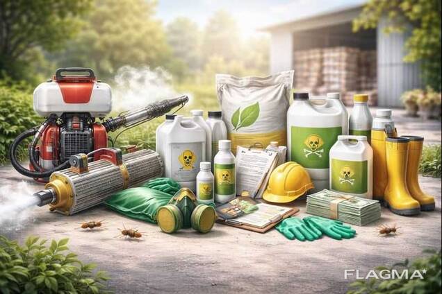 Продам ТОО (2025 года) с лицензией на пестициды