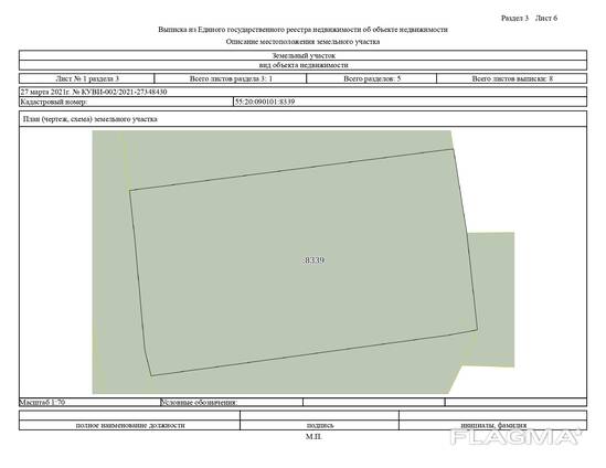Сатуға арналған учаске