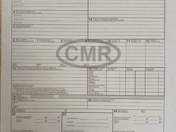 Продажа CMR (СМР) бланков для грузового транспорта