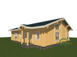 Построим дом, проект дома из бруса профилированного № 160 - фото 3