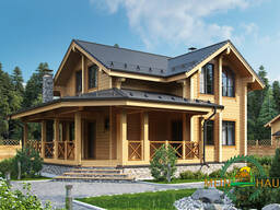 Построим дом, Проект дома из клееного бруса № 315
