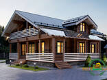 Построим дом, проект дома из клееного бруса № 338 - фото 2