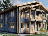 Построим дом, проект дома из Карельской сухостойной сосны Кело № 8. Настоящий эксклюзив. - фото 2
