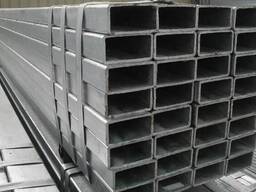 Профильная оцинкованная квадратная труба 180x180 мм