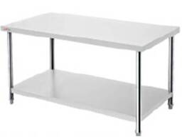 Производственный стол промышленный с полкой 180*70 см