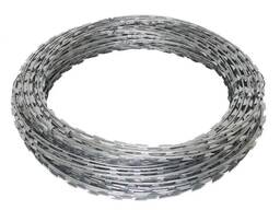 Проволока колючая спиралевидная ОКС Диам: 100-1700 мм, Дл: 3-100 м, Тип: ПББ… в Шымкенте