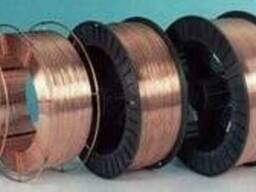 Проволока сварочная св08г2с-о омедненная на катушке