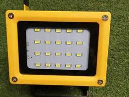 Прожектор светодиодный переносной led 80 W, софит с аккумулятором матрица SMD плитка