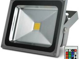 Прожектор светодиодный уличный Led 30 Вт Rgb 220 Вольт IP65 (Мощность, Вт: 30)
