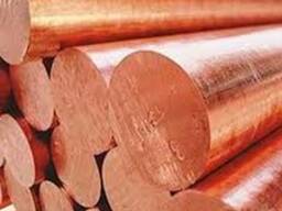 Пруток медный 40 мм М2 прессованный