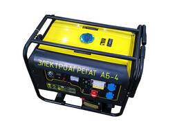 Путевой электроагрегат АБ-4 с бензиновым двигателем 4 кВт