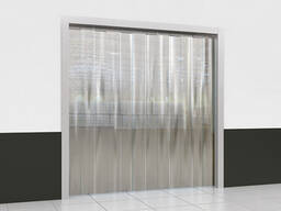 ПВХ завесы морозостойкие для проемов высотой до 2,5 м, в наличии