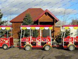 R-KIDS: Веселый детский аттракцион безрельсовый паровозик. K