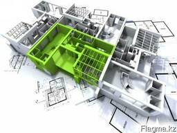 Рабочий проект (АР, АС, ТХ, КЖ, КМ, ОВ, ВК, ЭО) Астана