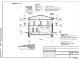 Рабочий проект дома Алматы