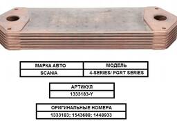 Радиатор масляный (маслоохладитель) на / для scania, скания