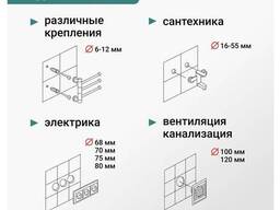 RAGE by VIRA Коронка алмазная по керамике VIRA 35 мм трехгранный хвостовик, арт. 559504. ..